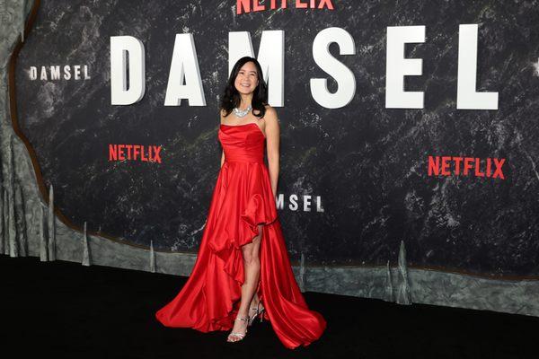 I walked the Netflix red carpet in this gown altered by Efrat at Fashion Tailoring. (Photo by Arturo Holmes/WireImage via Getty Images)