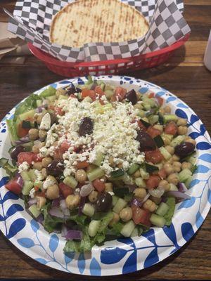 Chopped Mediterranean salad