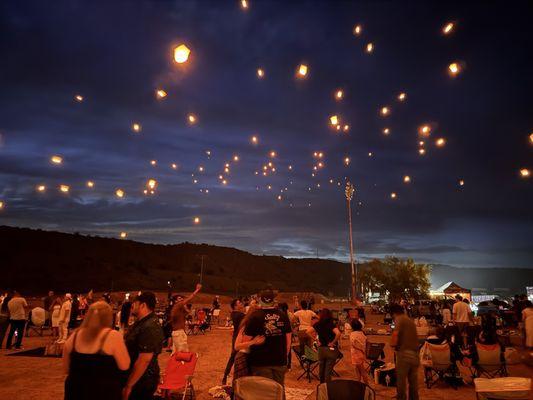 The Lights Sky Lantern Fest