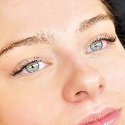 Natural lash extensions