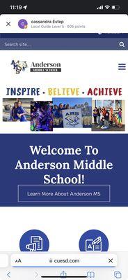 Anderson. Middle School