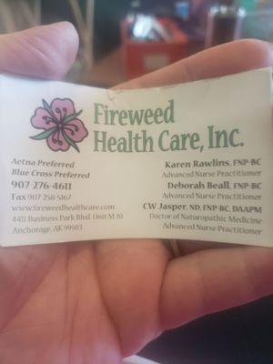 Fireweed Health Care