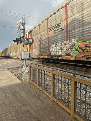 Irondale Train Watching Platform