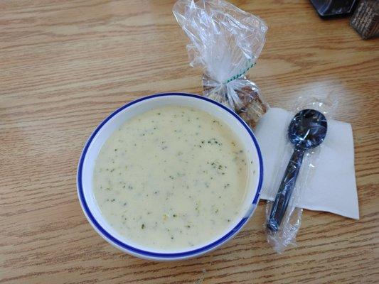 Broccoli cheddar soup