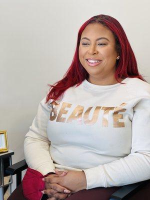 A Beautiful Soft Glam by our In House Make Up Artist @z.artistry