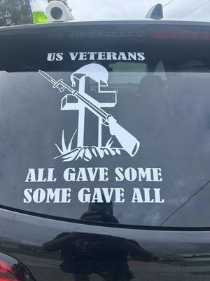 Pride in my brothers and sisters that served our country.