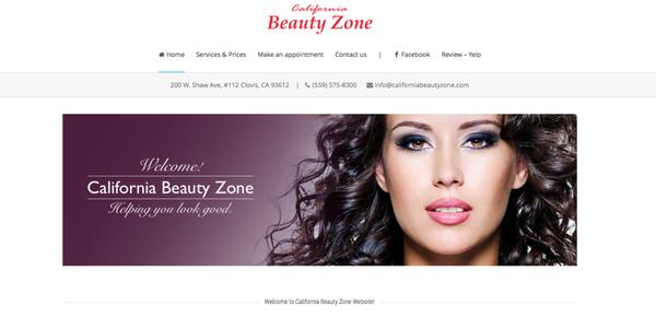 Beauty Salon Website