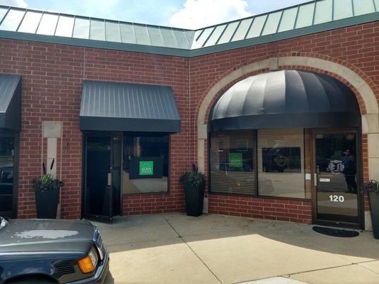 South Parking Lot View