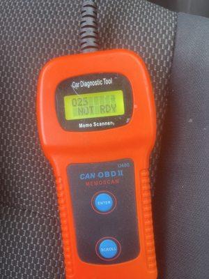 No codes montitors ready for smog check