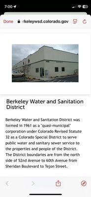 Berkeley Water and Sanitation District