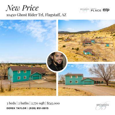 PRICE REDUCED! 10450 Ghost Rider TRL, Flagstaff, AZ 86004
$749,000