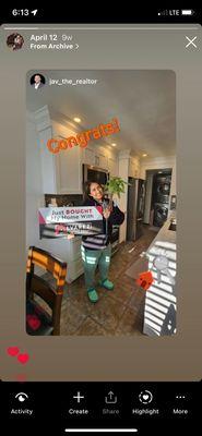 Officially my new home!