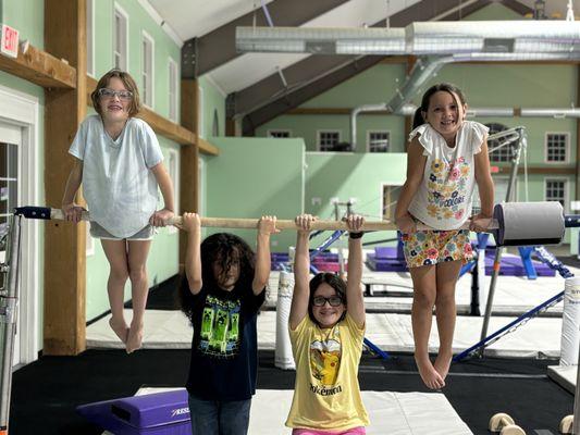 Fun, fitness, learning, at Evolution Gymnastics