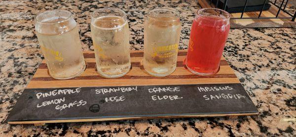 Flight of Hard Kefir Water