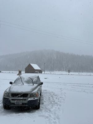 The view outside our front door.