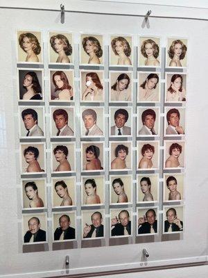 Andy Warhol's Polaroid photos on display!