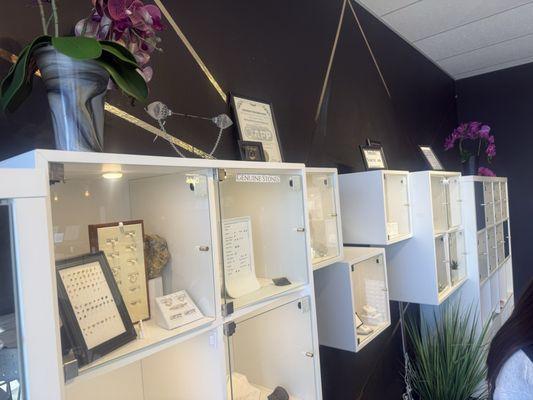 Golden Crystal Body Piercing