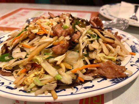 Moo shu pork was surprisingly good (11/22)