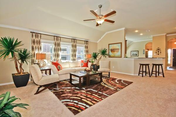 The Travertine - Living Room