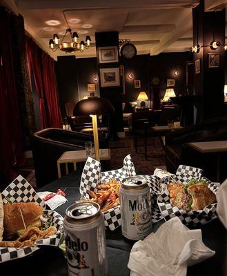 New Speakeasy, Full Bar, Full Kitchen, Happy Hour Specials, Romantic Vibe, Kitchen Open Late, Pre And Post Theater Drinks