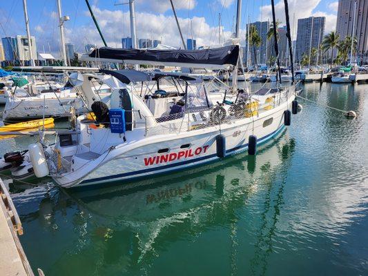 Bottom so clean it sailed to Hawaii and back 2023.