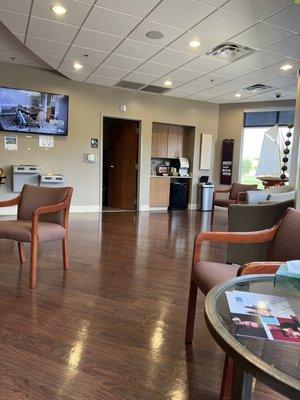Back of waiting area