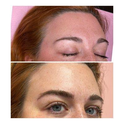 First microblading session!