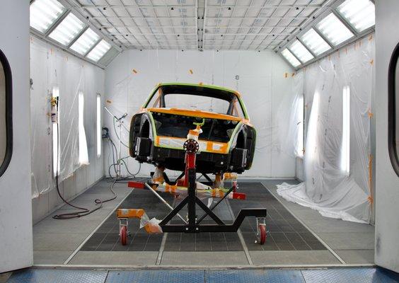 Complete paint jobs for vintage Porsche