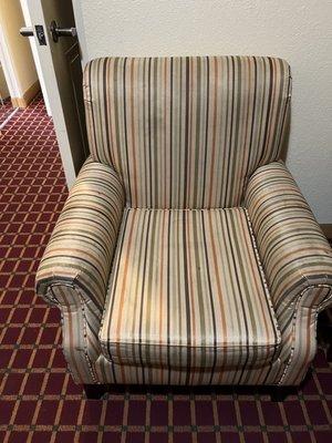 Side chair in the sitting area