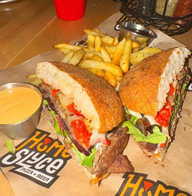 Slyce Steak Sandwich