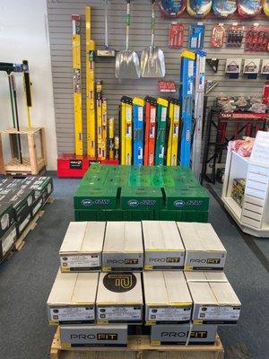 Some equipment sold here.