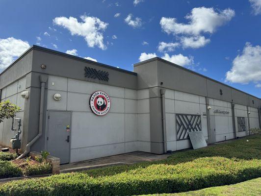 Exterior facing Kuala Street, across from McDonald's.