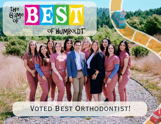 Dr. Enriquez and Staff were voted Best Orthodontist of 2024!