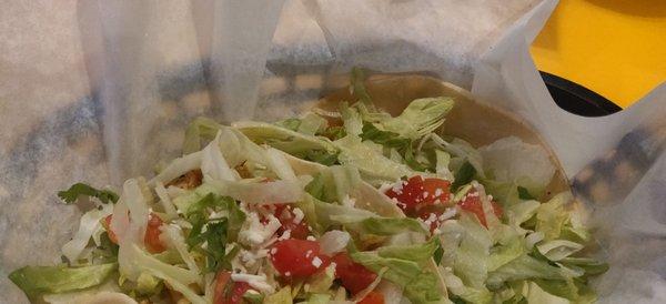 Chicken tacos
