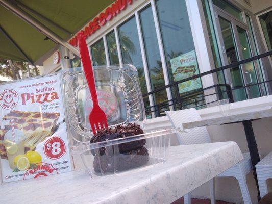 chocolate vegan gluten free donut