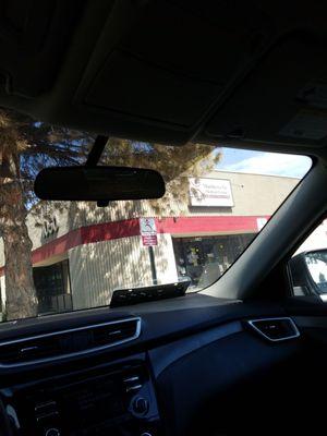 Waiting in my car again because that's the Matthews-Vu protocol for patients who show any symptoms that could be related to covid.