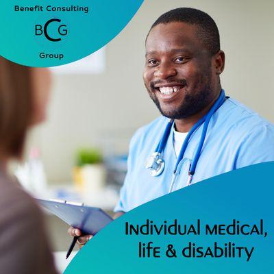 Individual insurance - Life, Long Term Disability, Long Term Care. 
 Let us find affordable coverage for you.