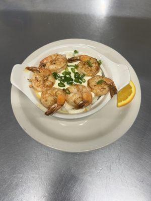 Cajun shrimp and grits