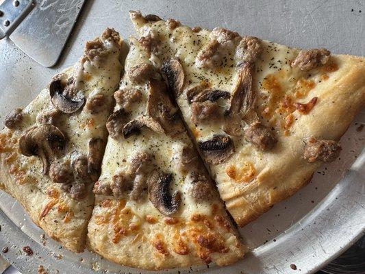 White sauce available as well.