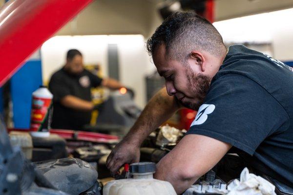 Certified technicians capable of performing complicated repairs or just scheduled maintenance