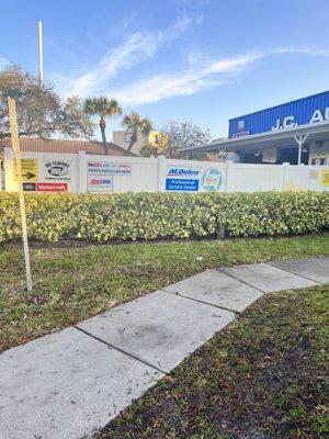 Path to the front office