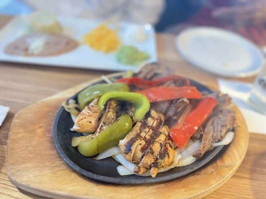 Chicken & Steak Fajitas for 2