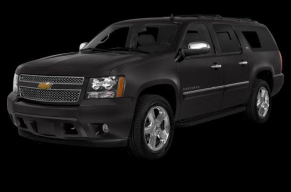 Black Chevy Suburban
Seating Capacity up to
7 Passengers