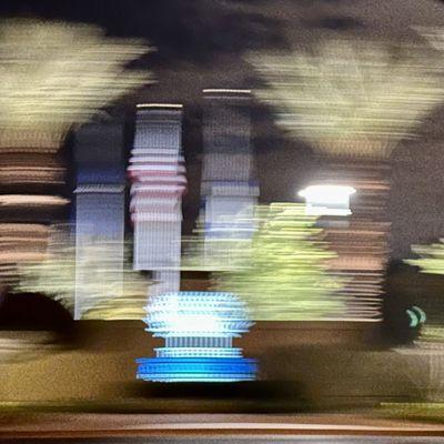 Artistic photo of Adeldon at night!