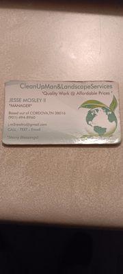 Clean Up Man Services & Landscaping