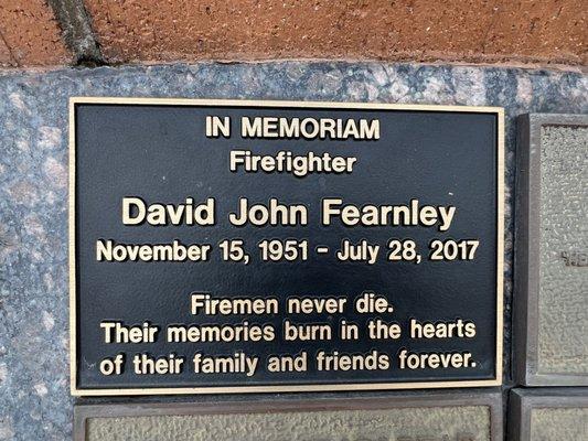 Plantation Volunteer Firefighters Memorial