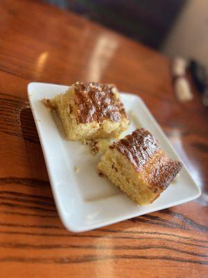 Complimentary Cornbread