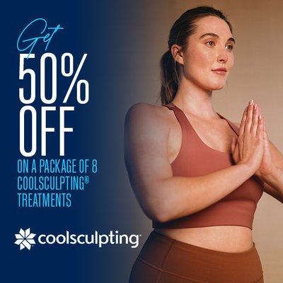 50% Off Coolsculpting Through the End of November!