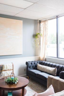 Our offices provide a calming and welcoming space, designed to help clients feel at ease as they embark on their journey toward healing and