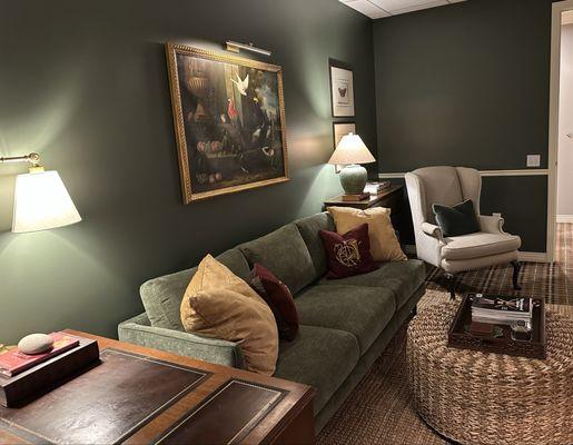 Inside the therapy room